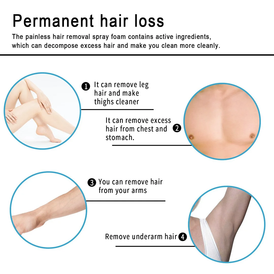 🔥2023 New Semi-permanent Hair Removal Spray