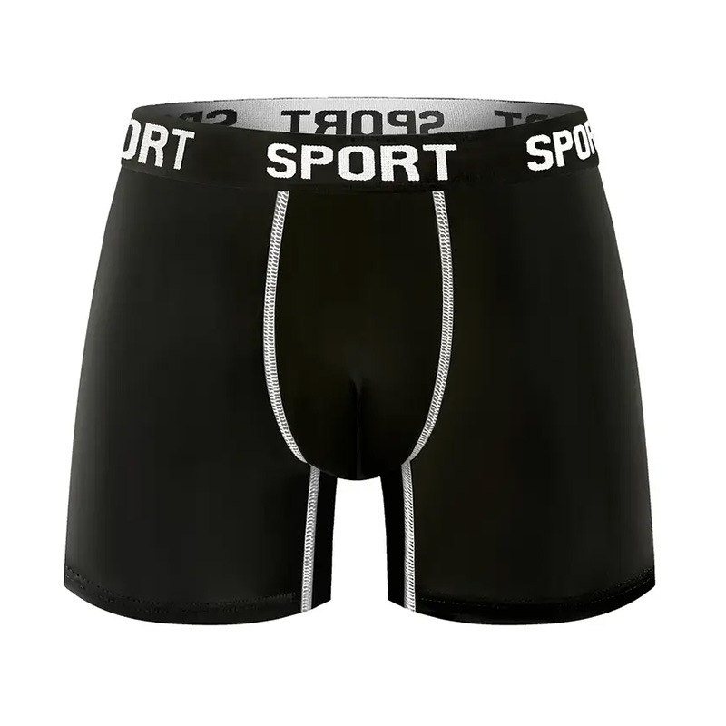 Men's Letter Appliqué Boxer Briefs
