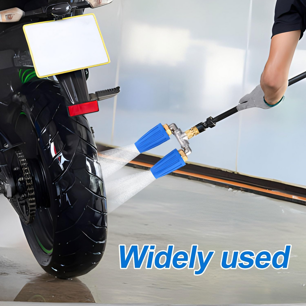 Dual-Turbo Nozzle for High-Pressure Washers
