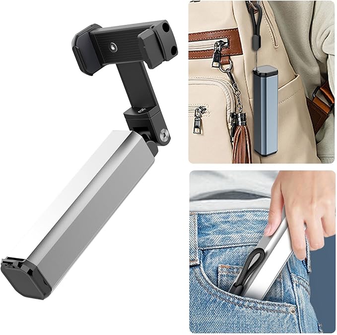 Travel mobile phone holder portable rotating holder