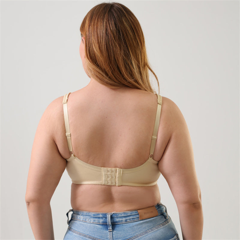 Yellow Push-Up Wide Straps Bra