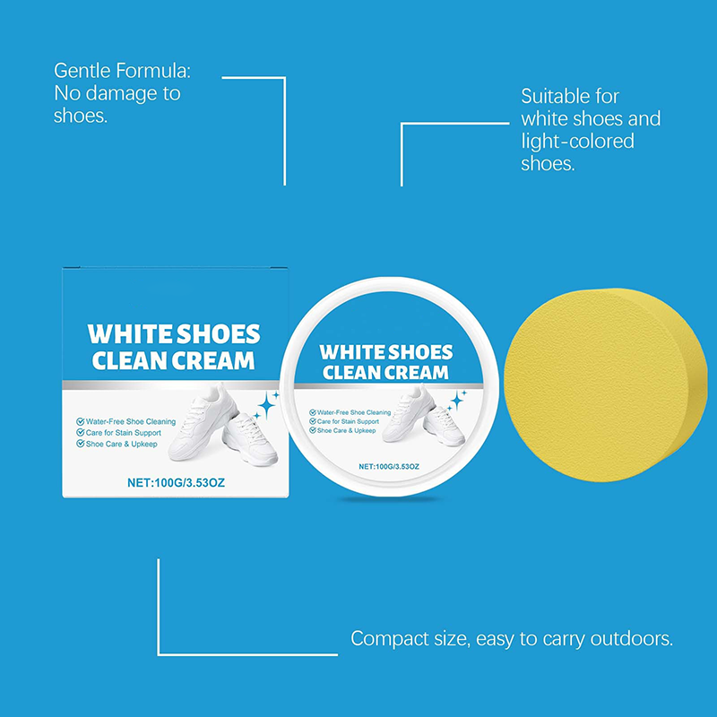 👟No-Rinse White Shoe Cleaning Paste