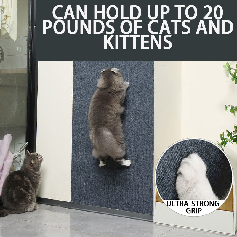 Scratch Resistant Cat Climbing Mat - Any Cut
