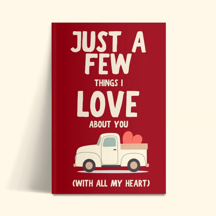 🔥❤️Fill In The Blank Gift Book📚