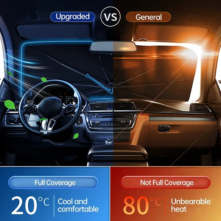 🔥SUMMER HOT SALE 50% OFF🔥 CAR SUNSHADE WINDSCREEN UMBRELLA