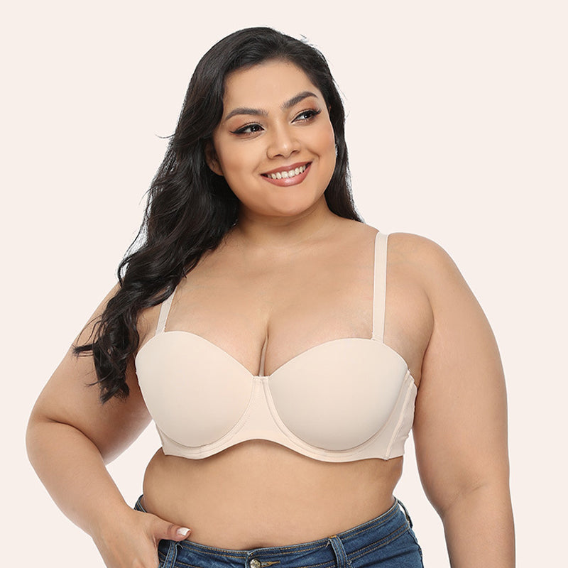 Strapless Non-Silicone Non-Slip Bra