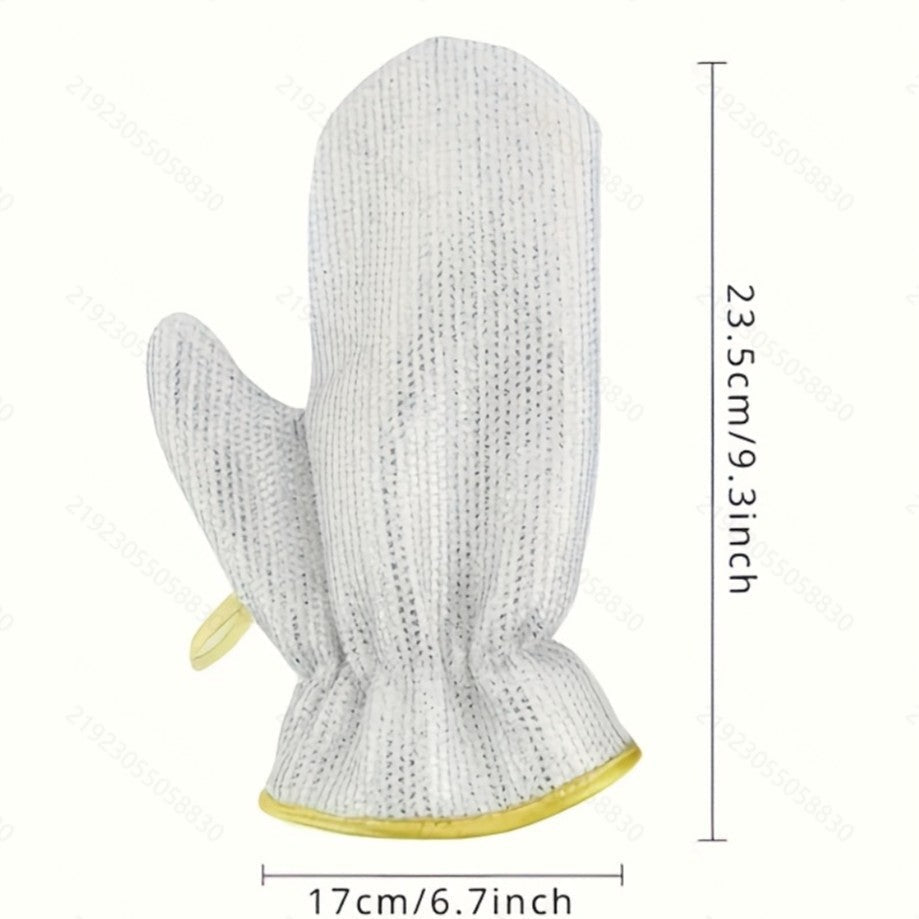 Steel Wire Dishwashing Gloves 1 Pair