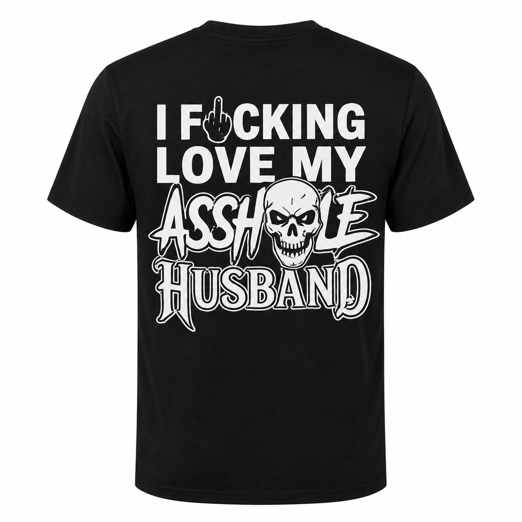 Funny finger skull T-shirt