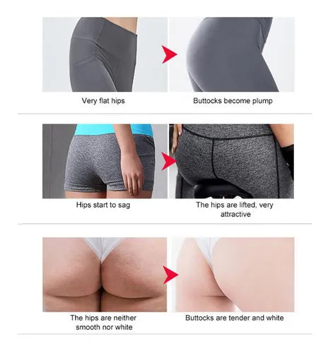 Organic essential oils for an instant butt lift