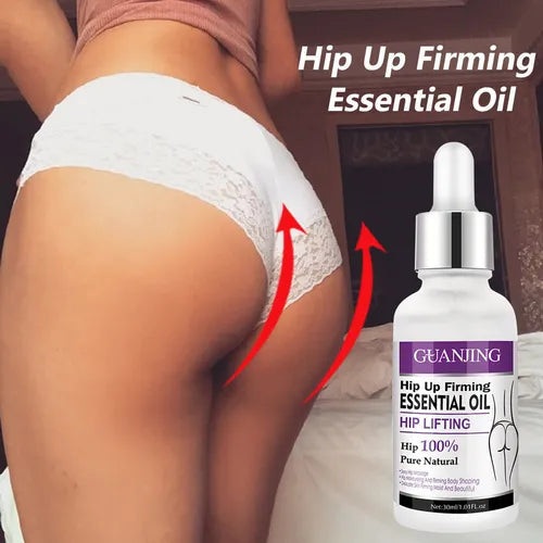 Organic essential oils for an instant butt lift