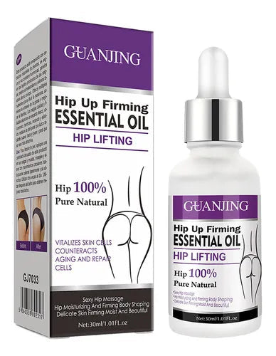 Organic essential oils for an instant butt lift