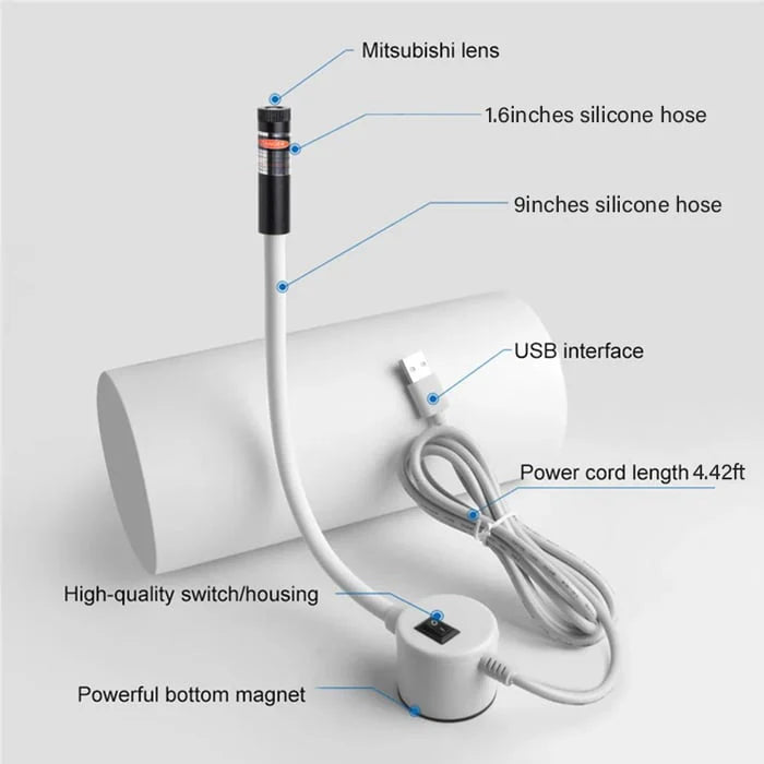 🔥 Magnetic Laser Guide Light
