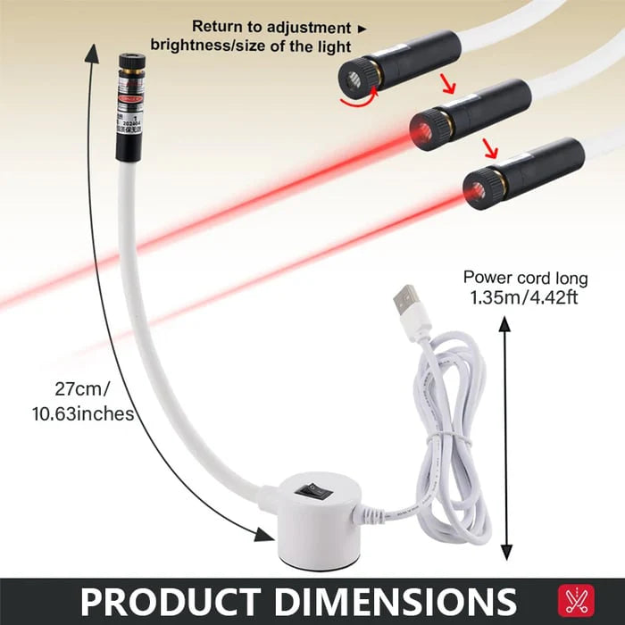 🔥 Magnetic Laser Guide Light