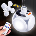 Folding Solar Night Market Camping Emergency Football Light
