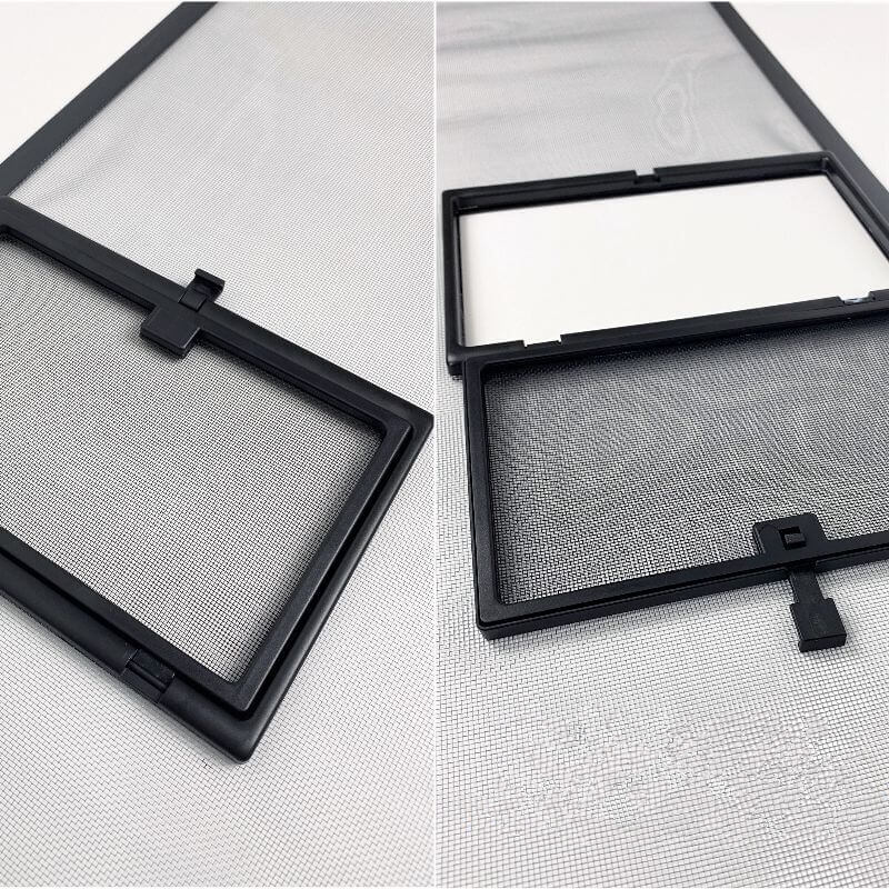 Magnetic Window Screen withSmall Window