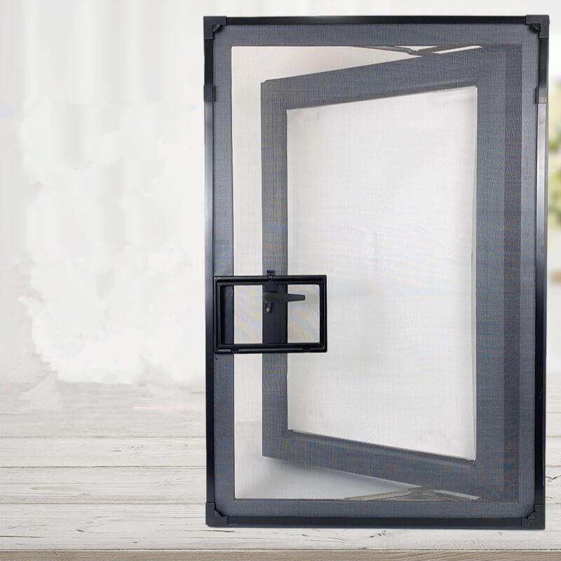 Magnetic Window Screen withSmall Window
