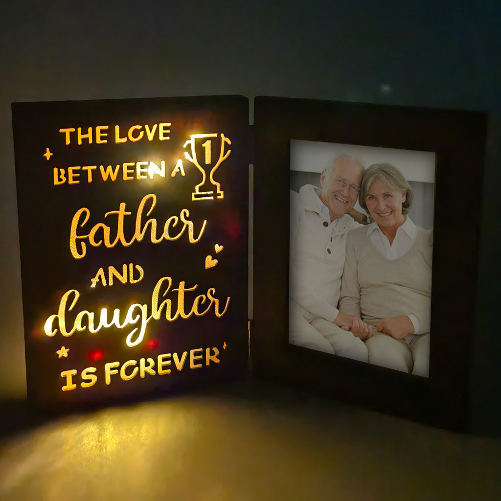 Christmas Gift-Luminous Photo Frame Ornaments