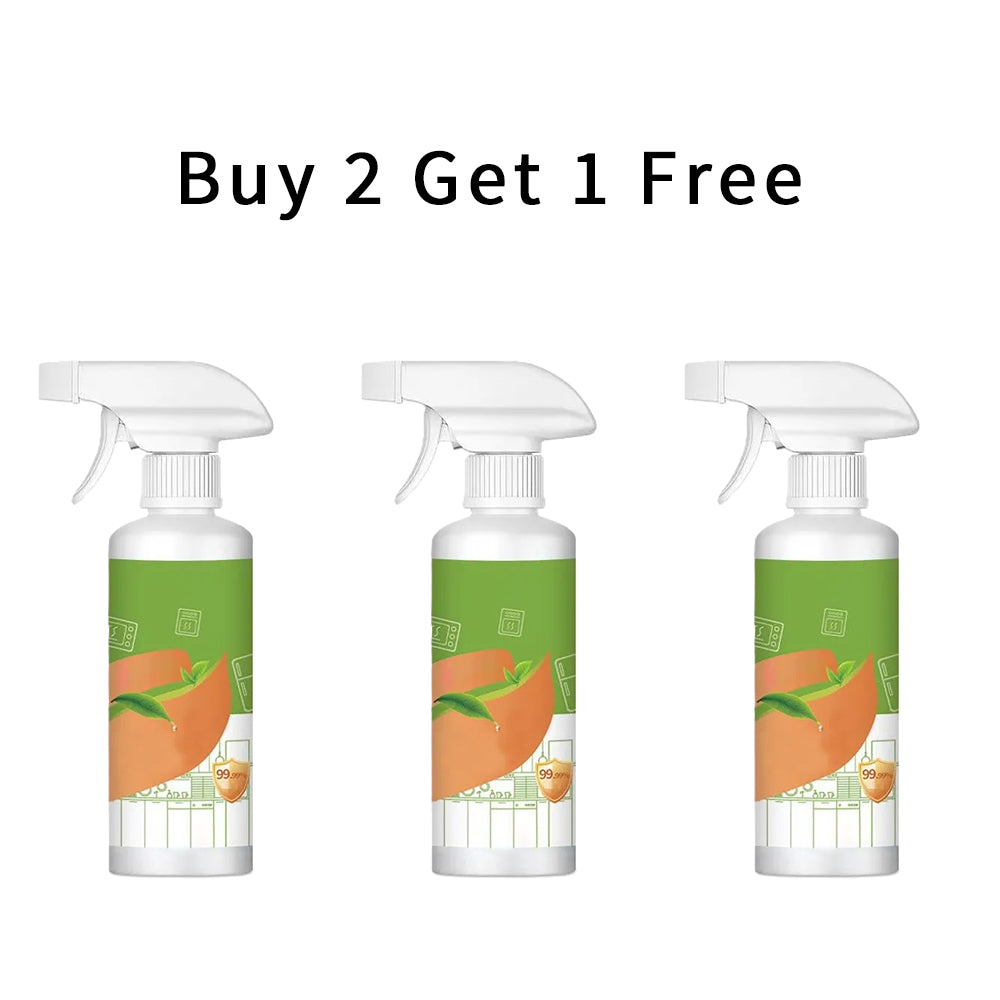 Electrolytic ion kitchen cleaning spray