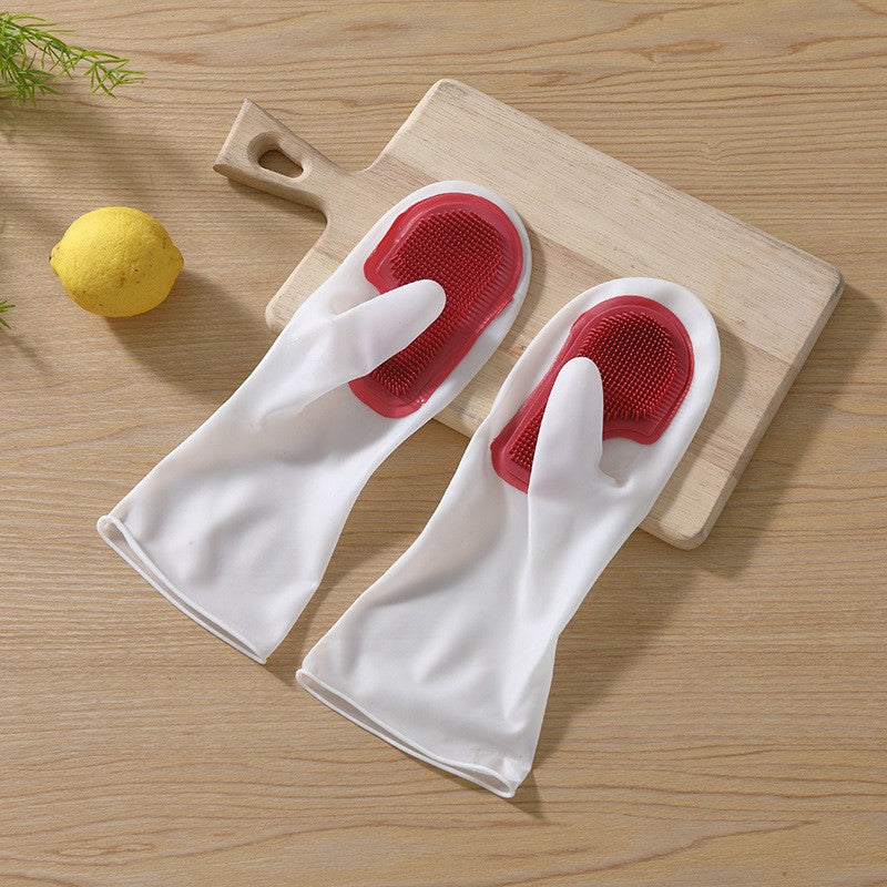 Multifunctional Magic Brush Household Dishwashing Gloves