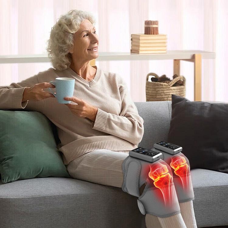 Knee pad self-heating knee massager