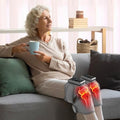 Knee pad self-heating knee massager