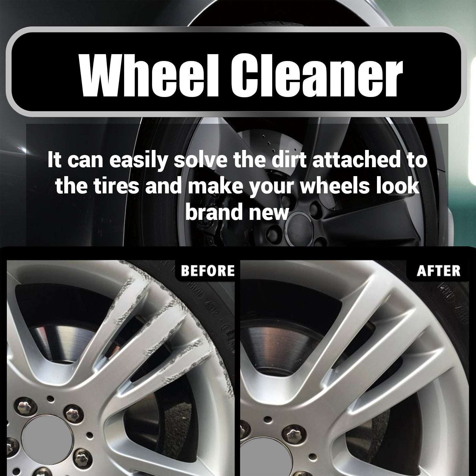 Car Tyre Rust Remover Polishing Stain Remover Cleaner