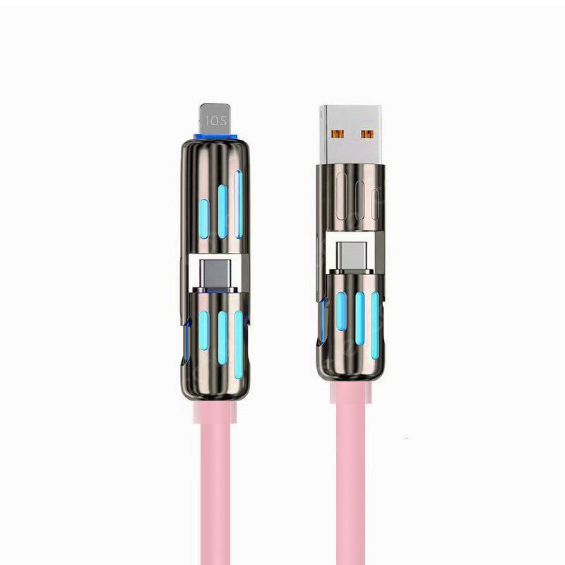 240W four-in-one charging cable