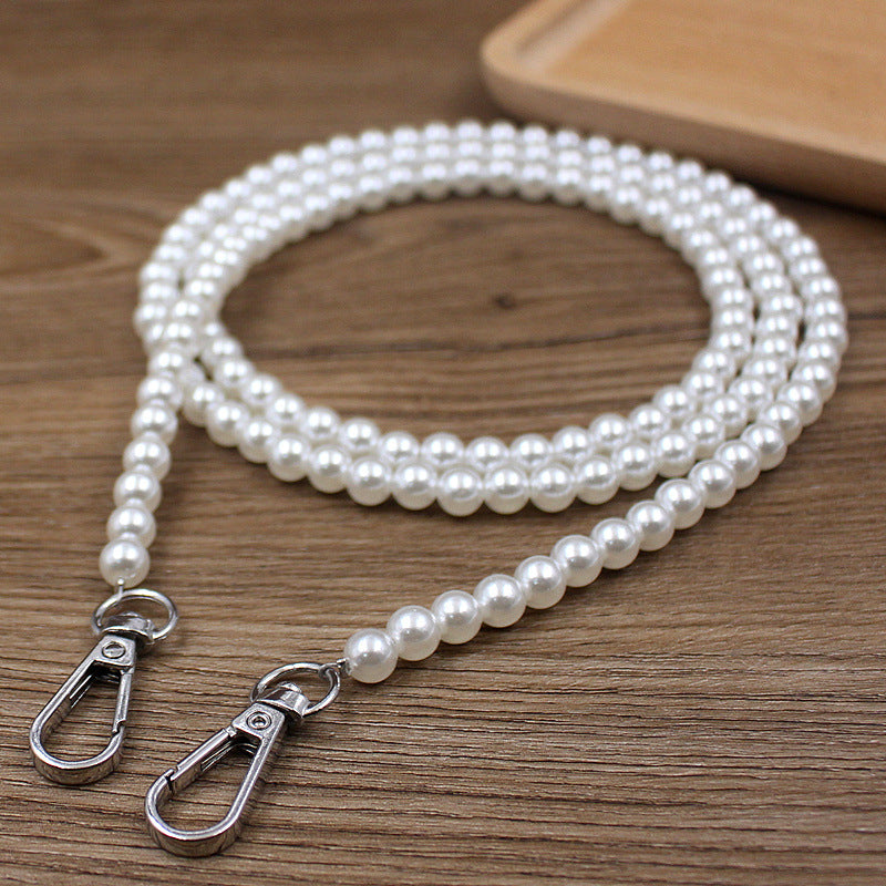 Pearl Chain Strap 8MM Handmade Bag Strap Accessories