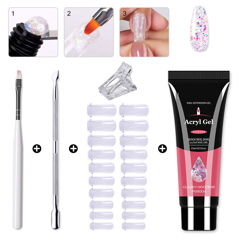 Nail Art Crystal Extension Glue Tools