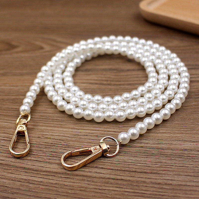 Pearl Chain Strap 8MM Handmade Bag Strap Accessories