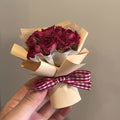 Mini Rose Bouquet Dried Flower Ornament