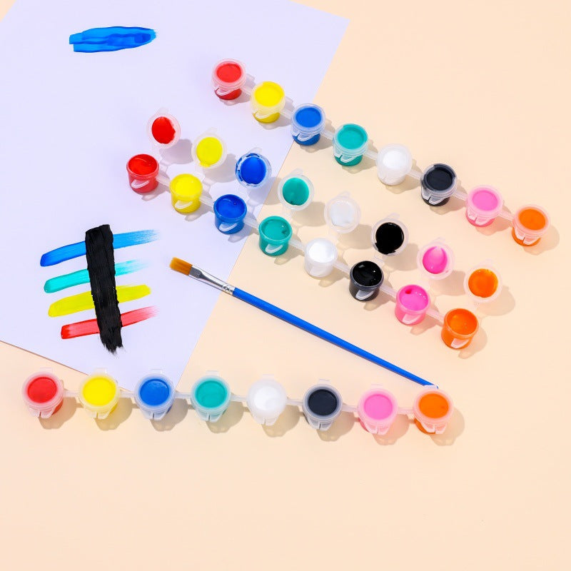 Pigment 8-piece acrylic paint for children's DIY painting
