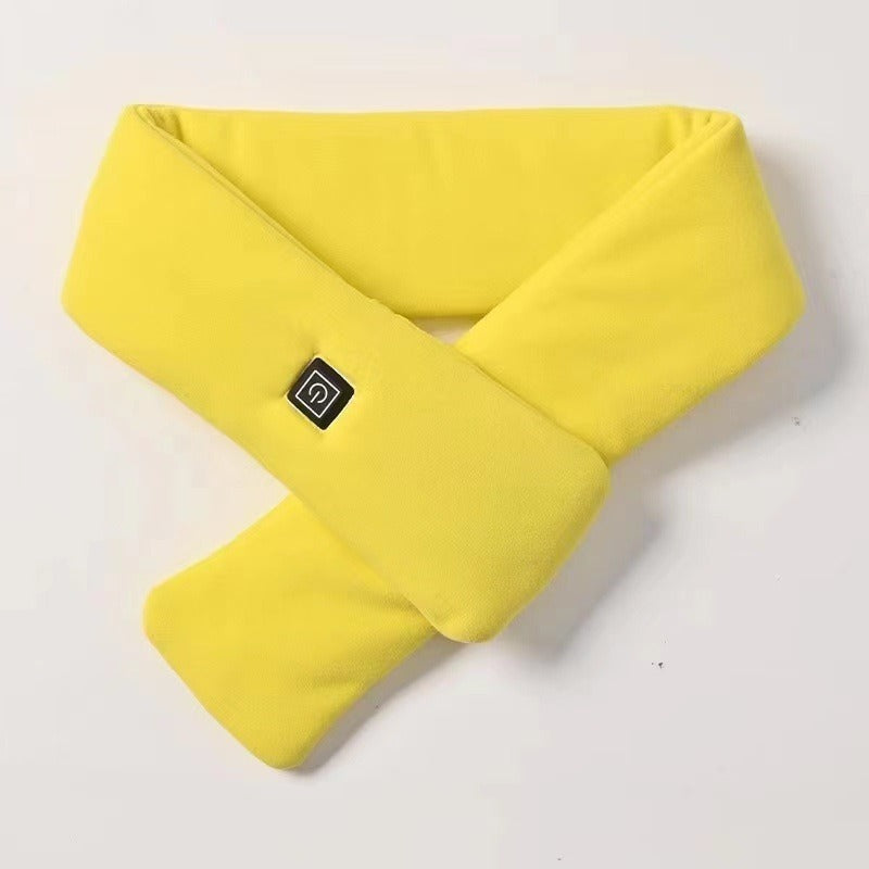 Heating scarf for cervical spine to keep warm