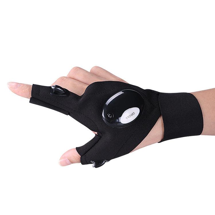 LED Flashlight Waterproof Gloves