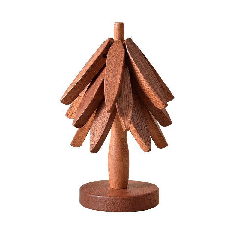 Coaster wooden table mat insulation pad