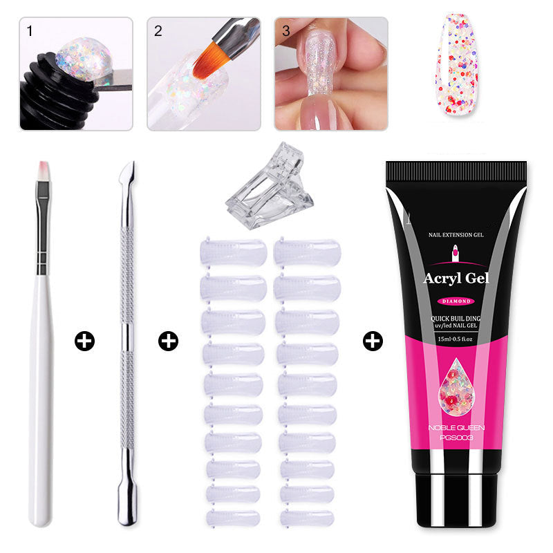 Nail Art Crystal Extension Glue Tools