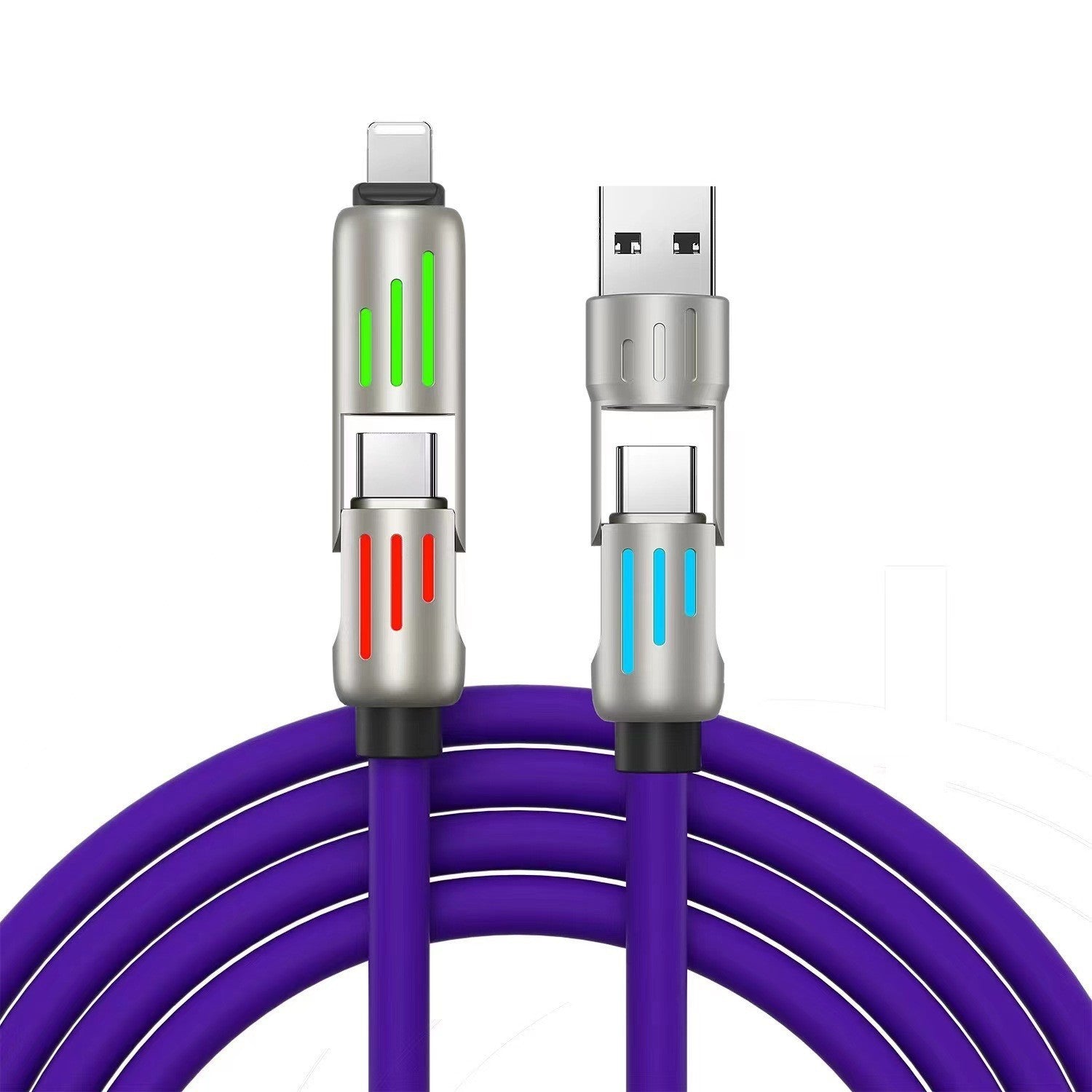 240W four-in-one charging cable