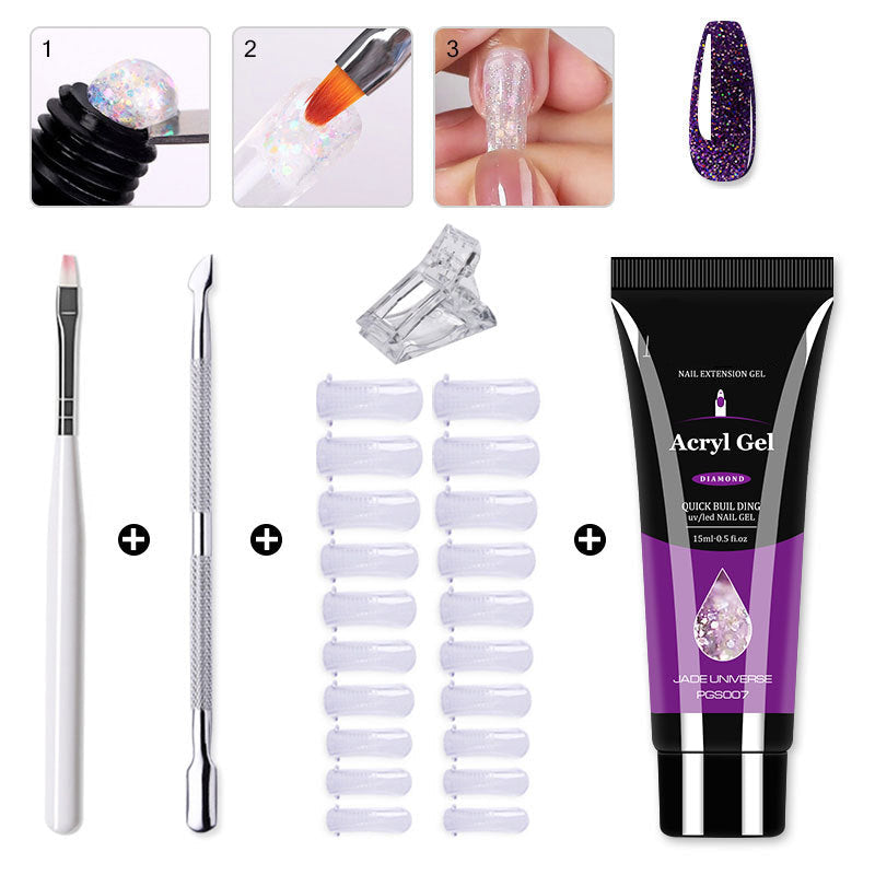 Nail Art Crystal Extension Glue Tools