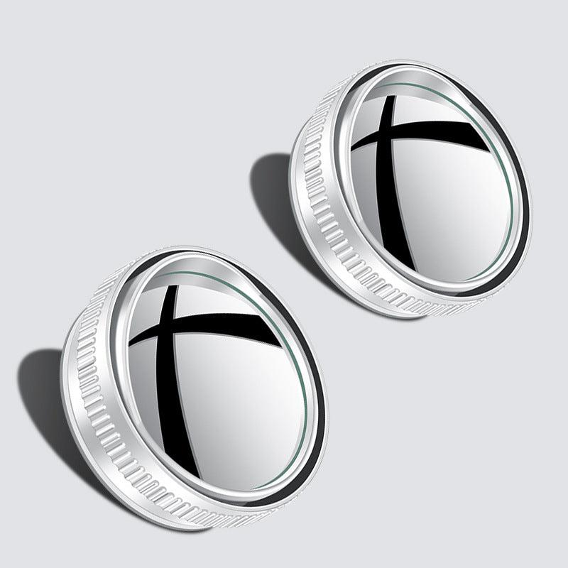 A pair of car rearview mirrors