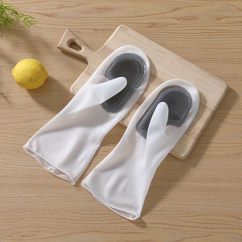 Multifunctional Magic Brush Household Dishwashing Gloves