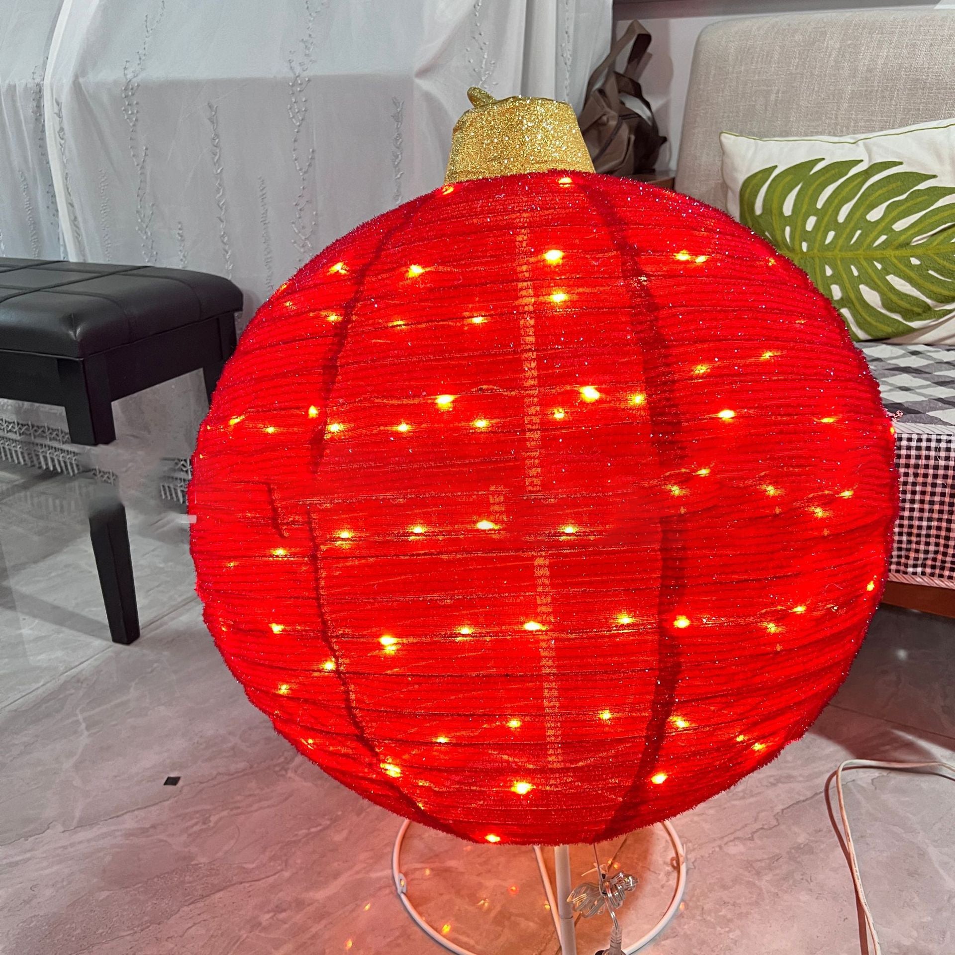 Foldable Openwork Paper Lantern