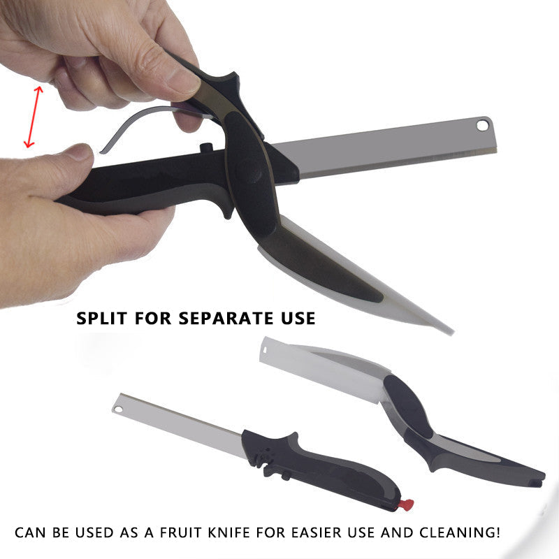Kitchen Scissors 2-in-1 Smart Chopper