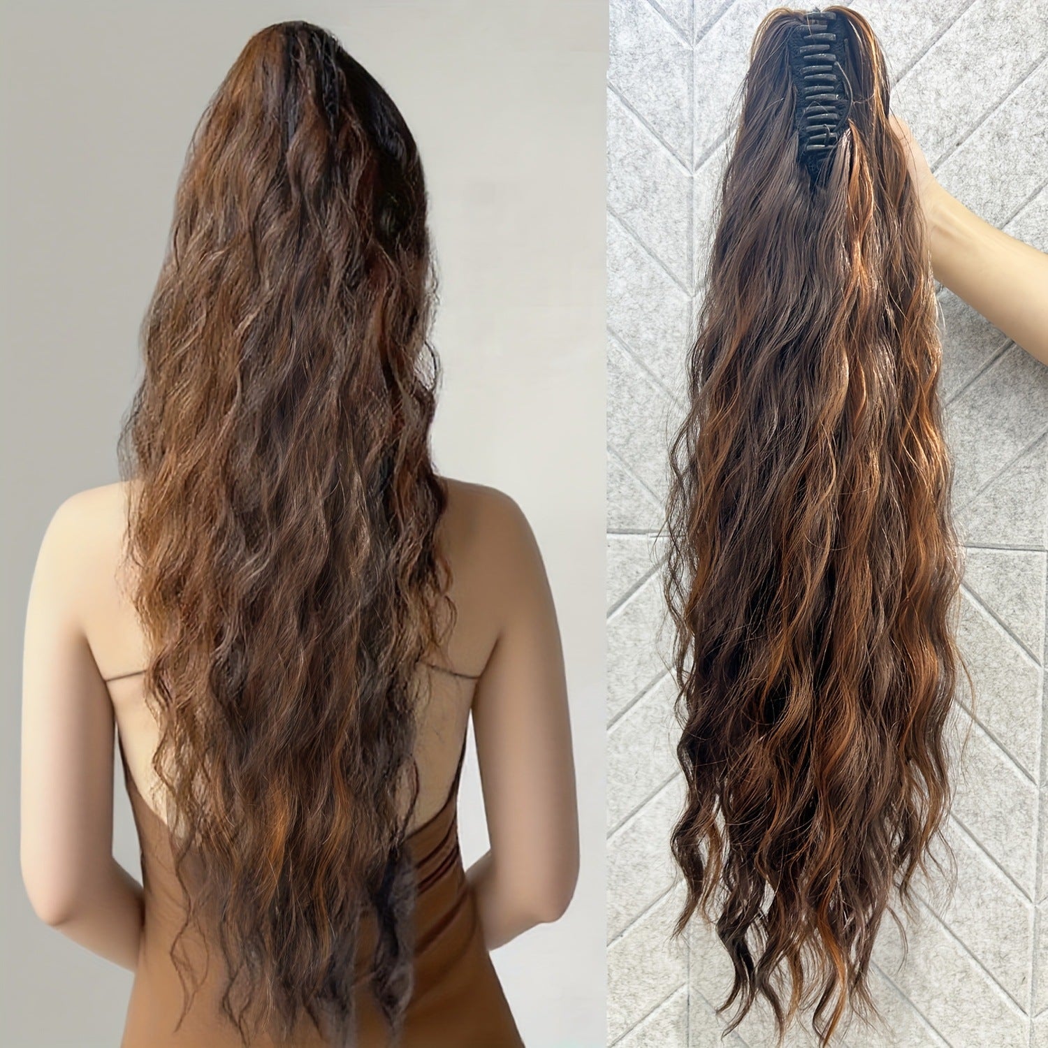 Long-length hair clip