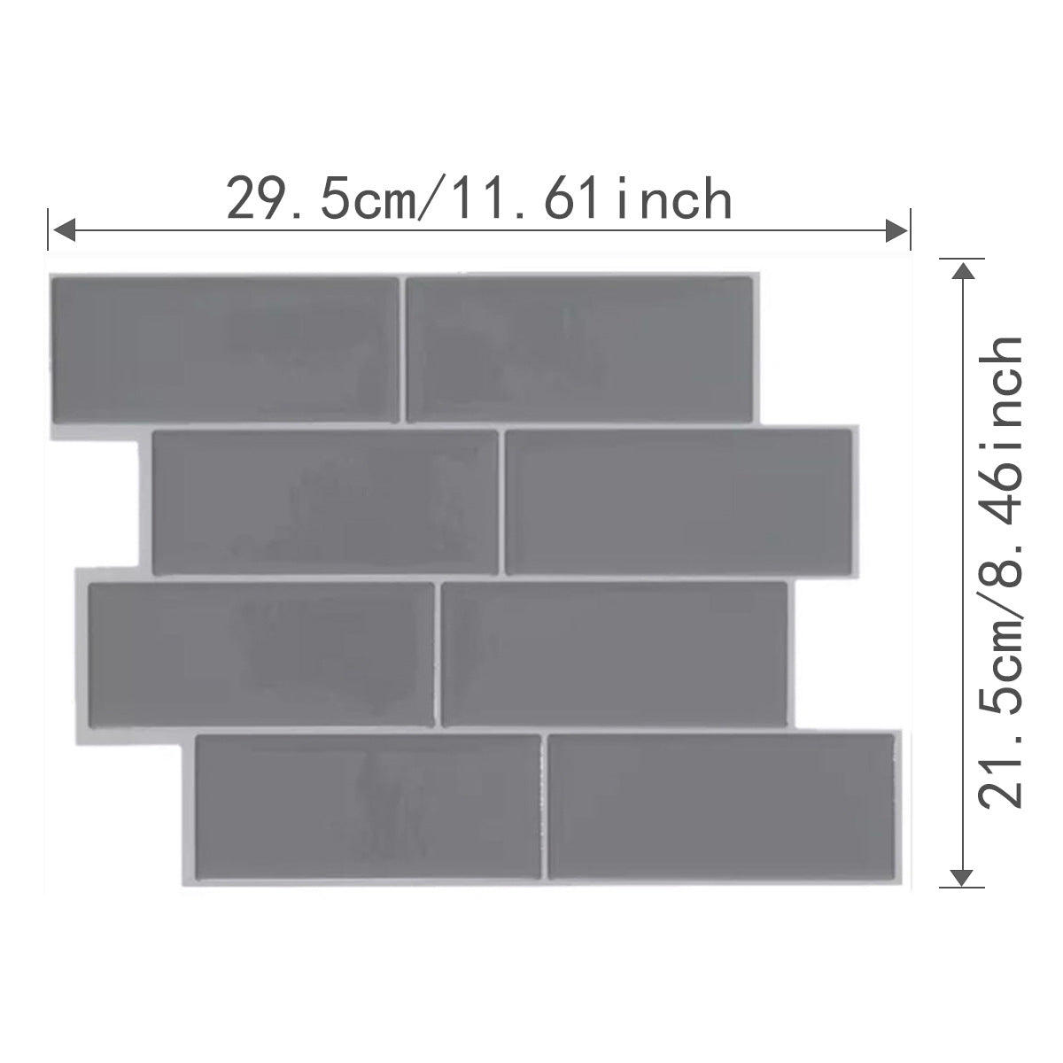 Waterproof and oil-resistant adhesive wall stickers for decoration.
