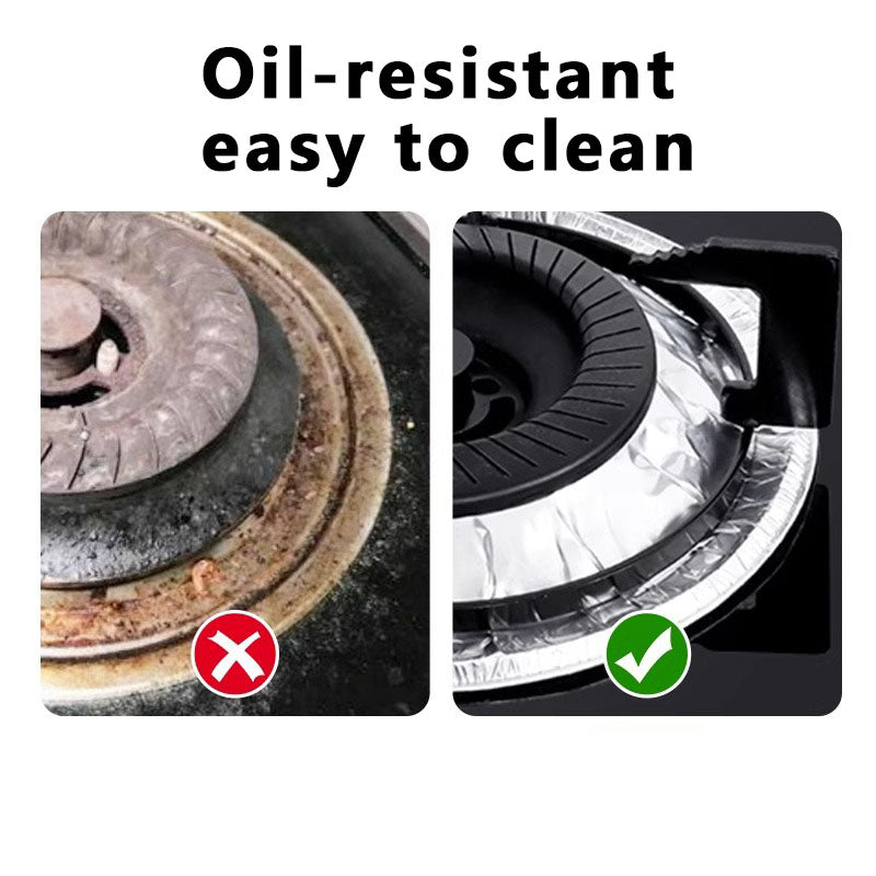 Gas stove tin foil oil proof pad