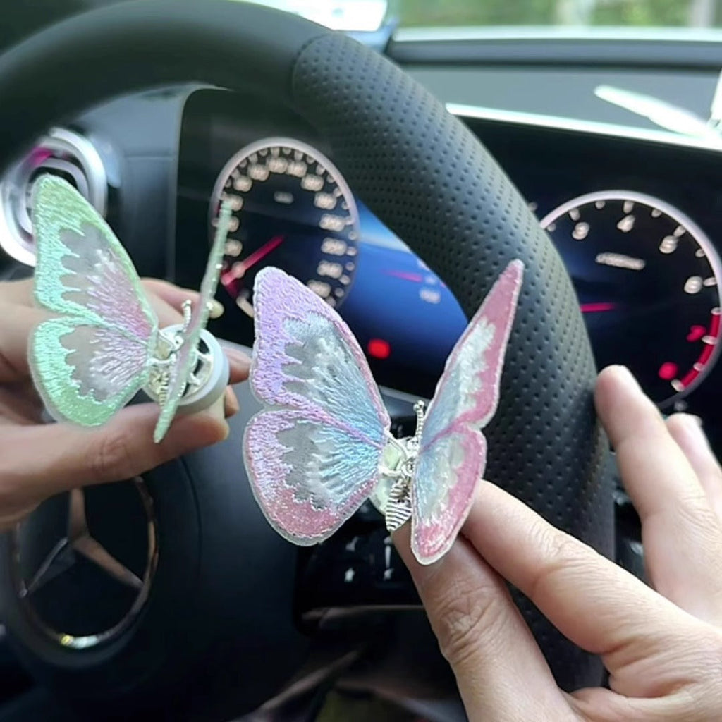 Moving butterfly car decoration ornaments