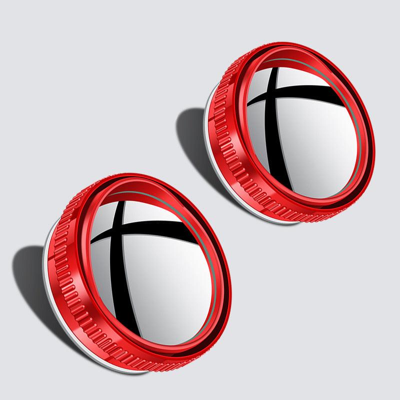 A pair of car rearview mirrors