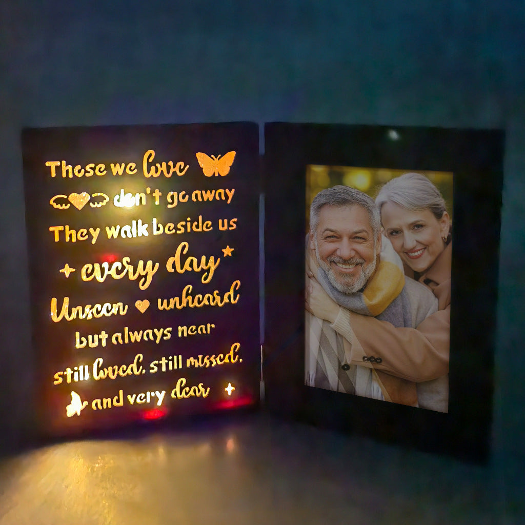 Christmas Gift-Luminous Photo Frame Ornaments