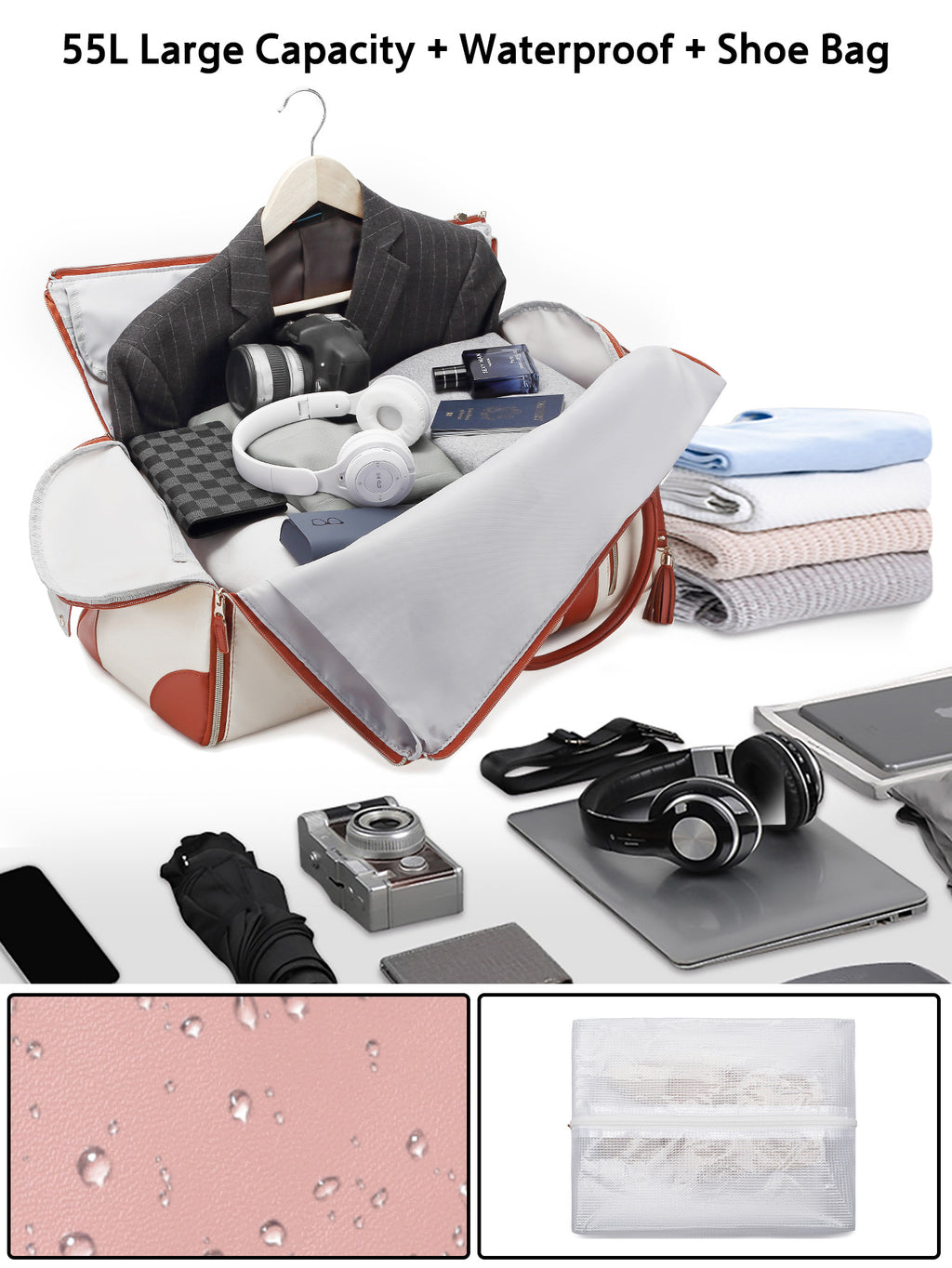 Travel storage bag/folding bag