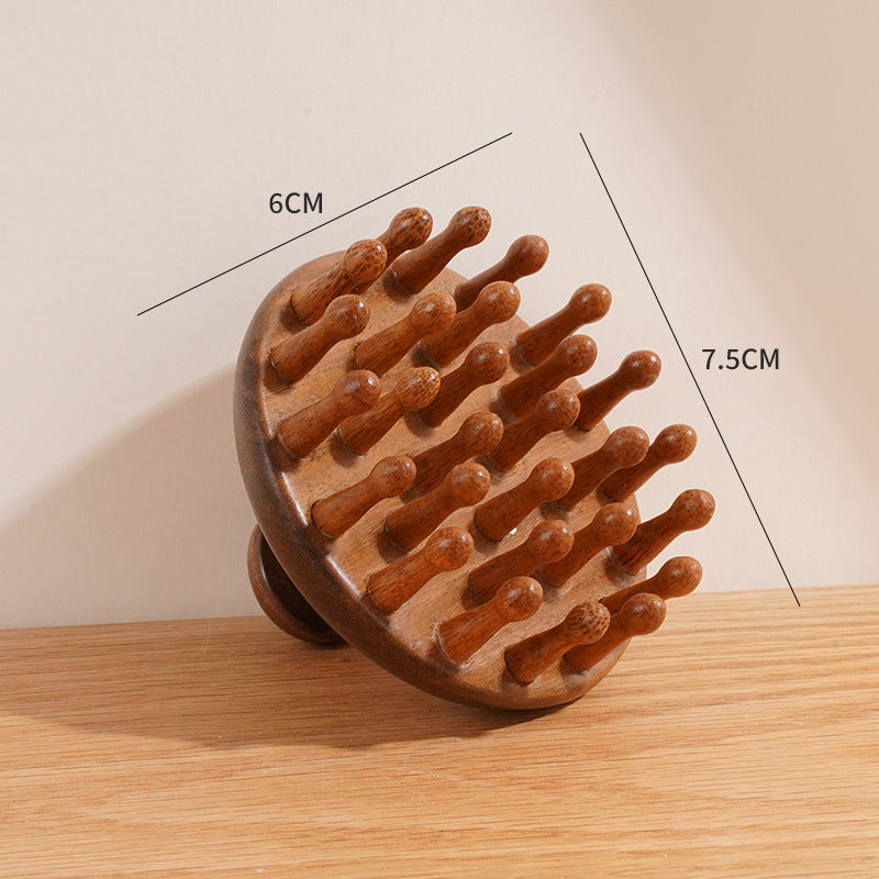 Solid Wood Meridian Massage Comb